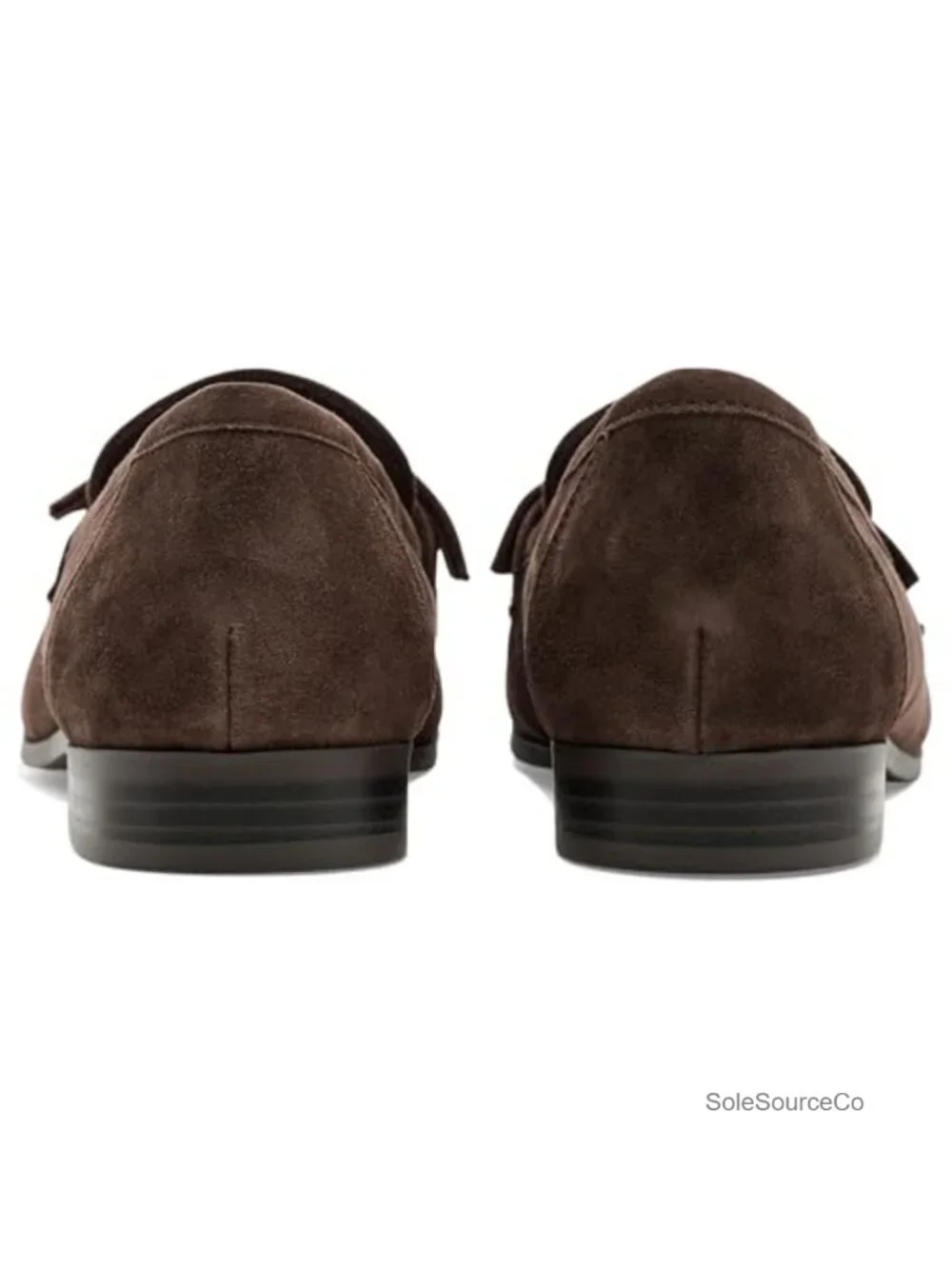 Suede Slip-On Loafer with Bow Detail for Business Casual Wear